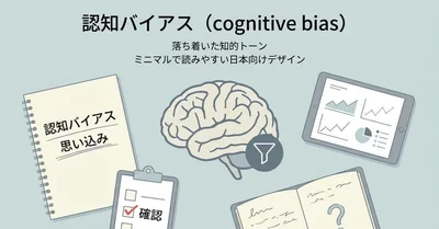 認知バイアス本おすすめ10選【意思決定の罠を減らす科学的思考】