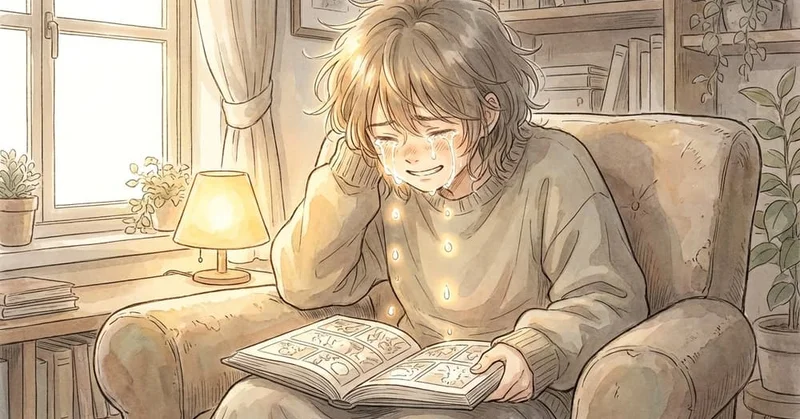 涙とストレス解消の健康科学！カタルシス効果エビデンスで読む感動漫画5選