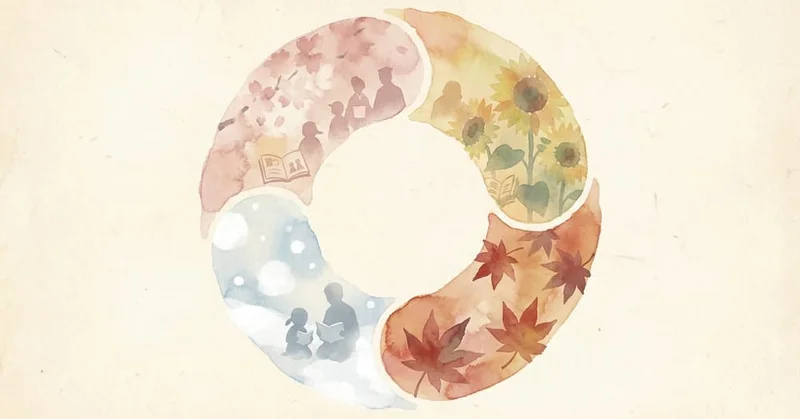 季節の行事絵本おすすめ5選！38歳パパが5歳娘と楽しむ四季の思い出づくり