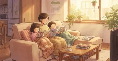家族のリラックス漫画おすすめ7選！親子で心を落ち着ける癒しの名作ガイド
