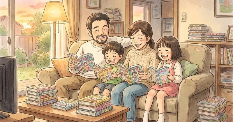 家族で笑えるギャグ漫画おすすめ10選！全年齢で楽しめる名作ガイド