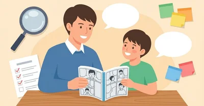 子供に漫画の読み方を教える！メディアリテラシー教育の実践【親子の質問テンプレ】