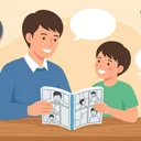 子供に漫画の読み方を教える！メディアリテラシー教育の実践【親子の質問テンプレ】