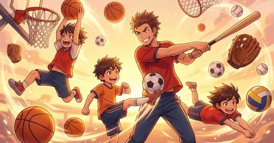 子供を運動好きにするスポーツ漫画おすすめ20選【競技別・入門名作ガイド】