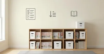 漫画の収納・整理術！1000冊を管理する方法【片付けのコツ】