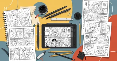 漫画技法本おすすめ7選！38歳が同人誌デビューした描き方入門｜6ヶ月で初収益化