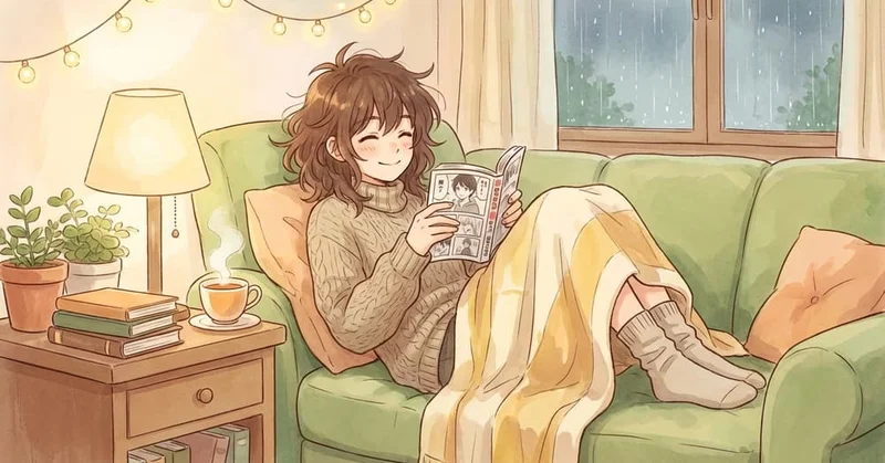 ストレス軽減の健康科学エビデンス！リラックス効果のある日常系漫画5選