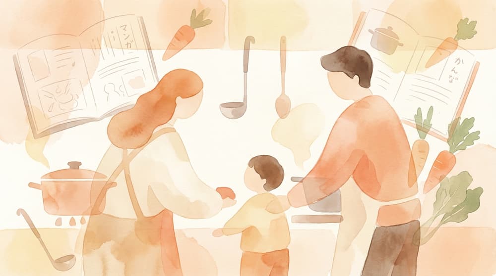親子で楽しむ料理漫画おすすめ10選！食育に最適な名作を年齢別に紹介