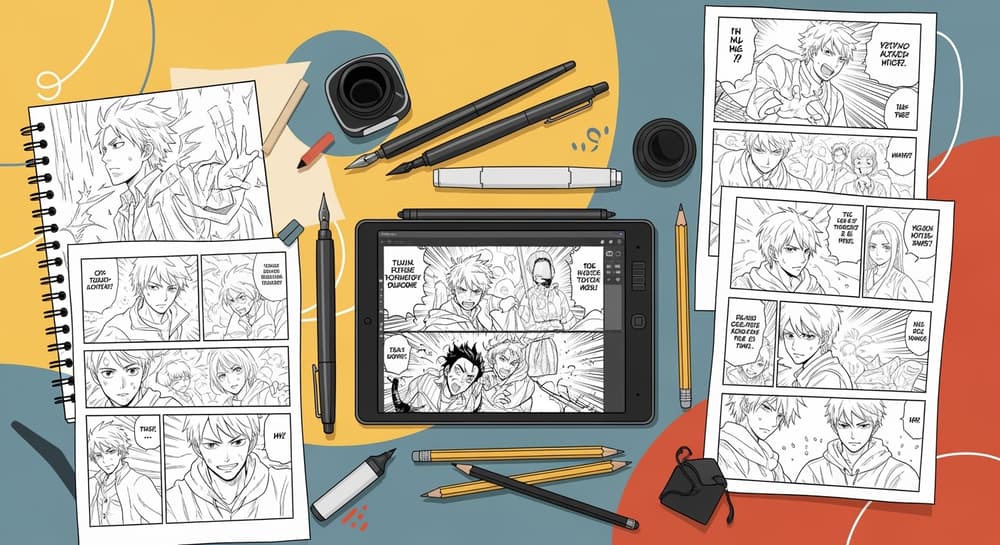 漫画技法本おすすめ7選！38歳が同人誌デビューした描き方入門｜6ヶ月で初収益化